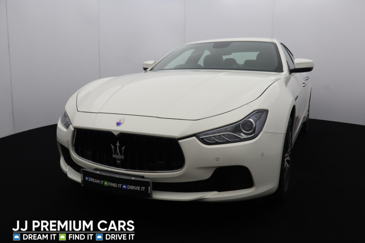 MASERATI GHIBLI 3.0 DV6 4D AUTO 275 BHP DAB RADIO, BLUETOOTH - 2017 - £13,500