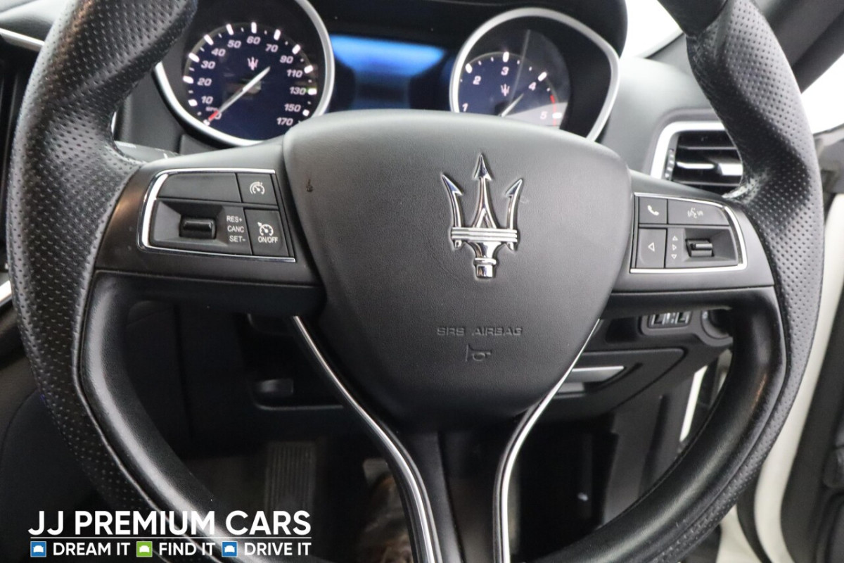 MASERATI GHIBLI 3.0 DV6 4D AUTO 275 BHP DAB RADIO, BLUETOOTH - 2017 - £13,500