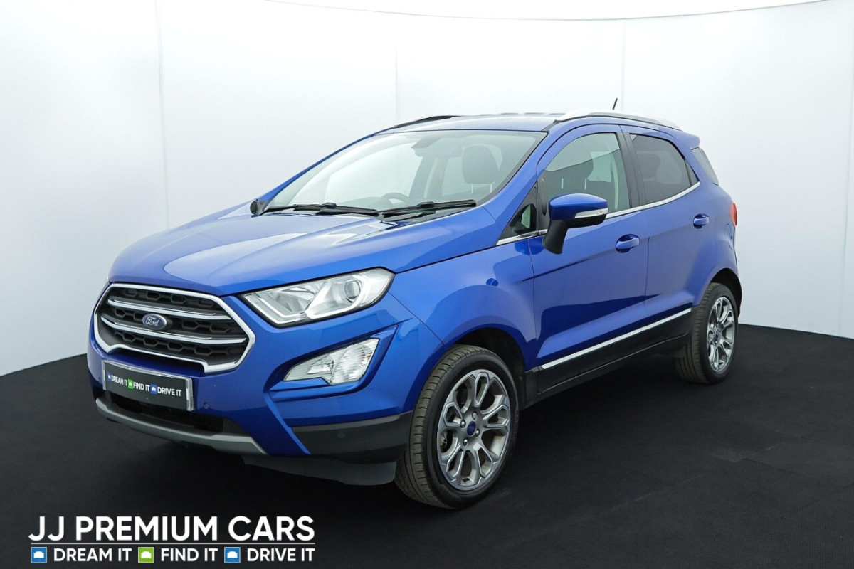 FORD ECOSPORT 1.0 ECOBOOST 125 TITANIUM 5DR SAT NAV, HEATED FRONT SEATS, DAB - 2018 - £9,801