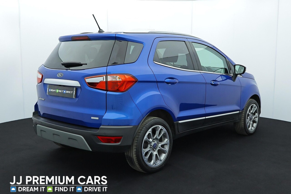 FORD ECOSPORT 1.0 ECOBOOST 125 TITANIUM 5DR SAT NAV, HEATED FRONT SEATS, DAB - 2018 - £9,801